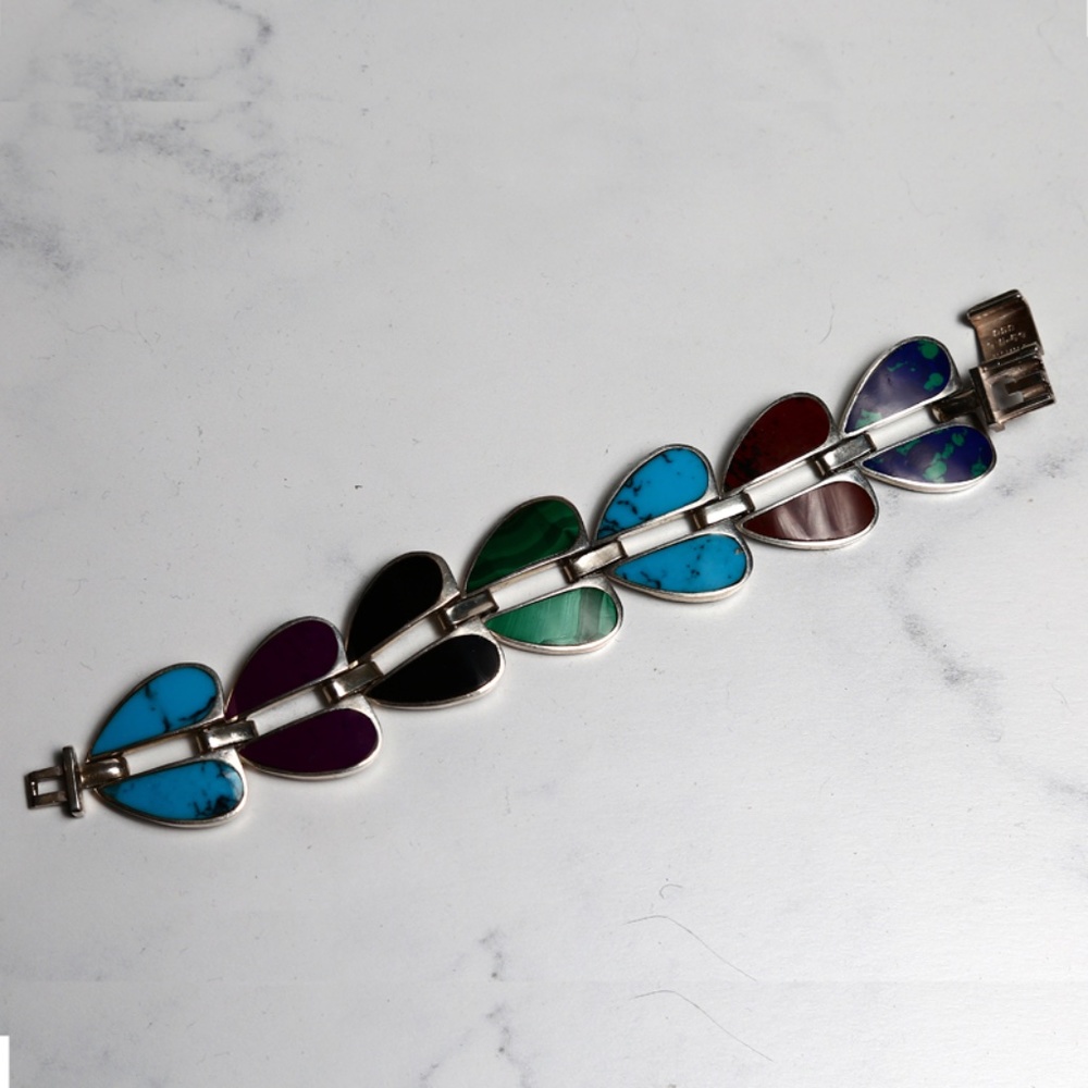 Taxco Mexico Sterling Silver TN-57 Bracelet